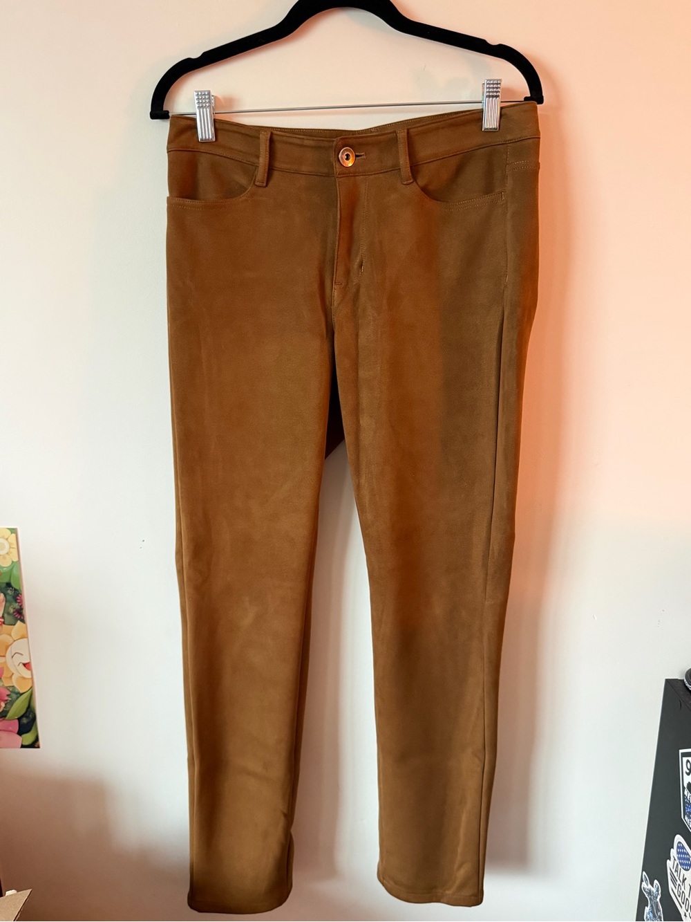 J. Jill Straight-Leg Jeans in Warm Brown